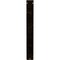 Ekena Millwork Galveston Wrought Iron Bracket, (Triple center brace), Antiqued Brass 2"W x 12"D x 15"H BKTM02X12X15TGLABS - alternate 8